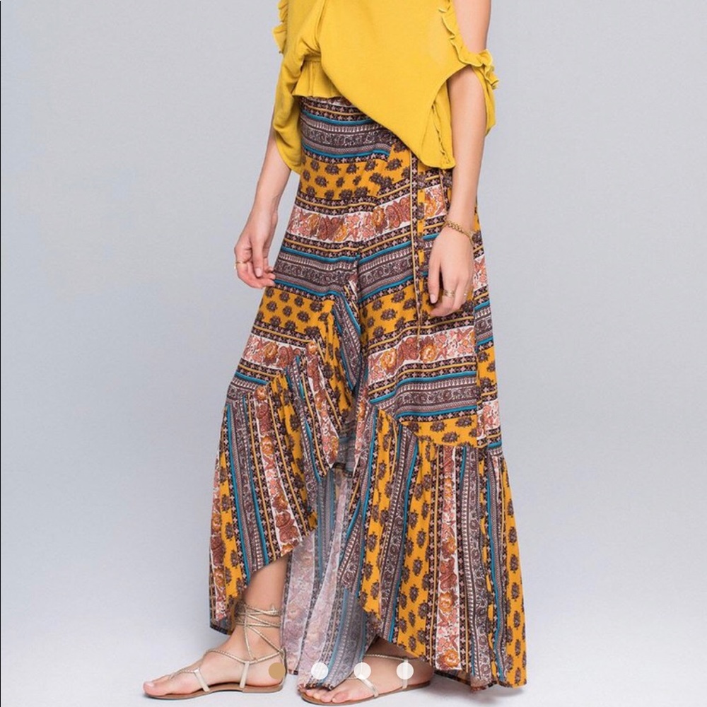 Boho Maxi Skirt